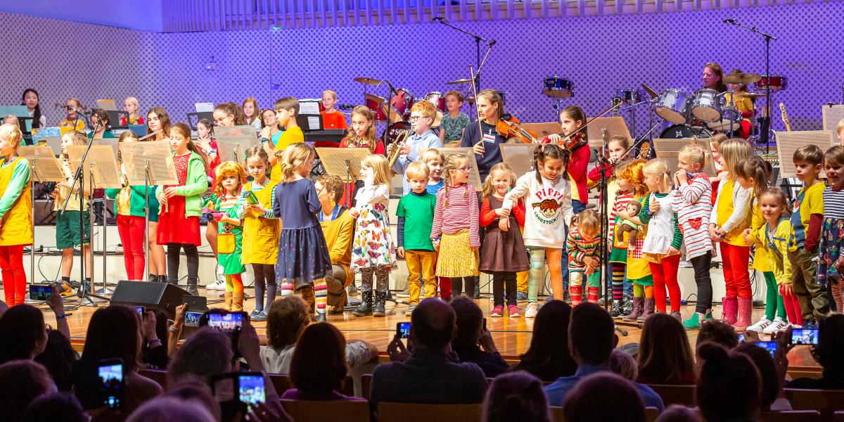 Musikalische Früherziehung auf der Bühne